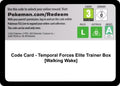 Image for Code Card - Temporal Forces Pokemon Center Elite Trainer Box (Exclusive) [Walking Wake] (TEF) - Pokemon