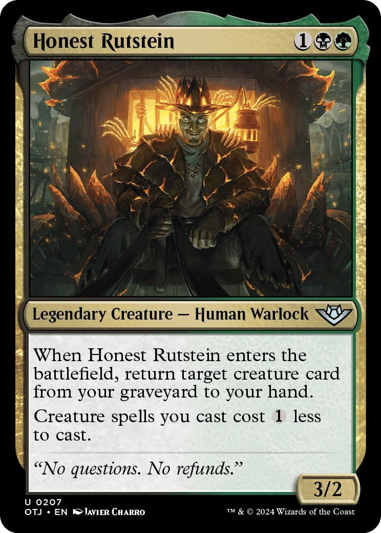 Image for Honest Rutstein (207) (Outlaws of Thunder Junction) - Magic: The Gathering