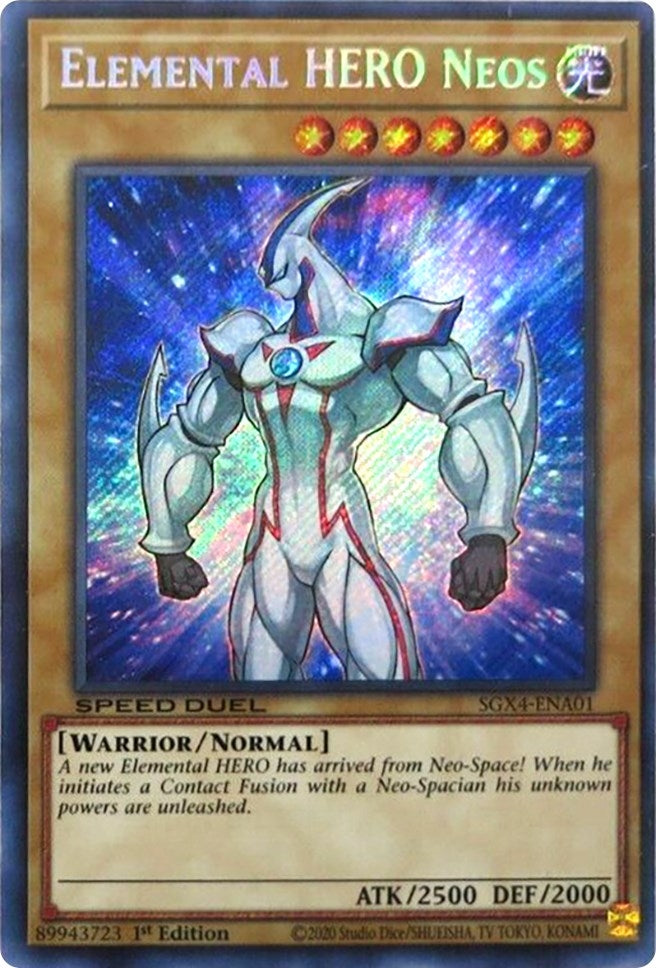 Image for Elemental HERO Neos (Secret Rare) (SGX4-ENA01) (SGX4) - YuGiOh
