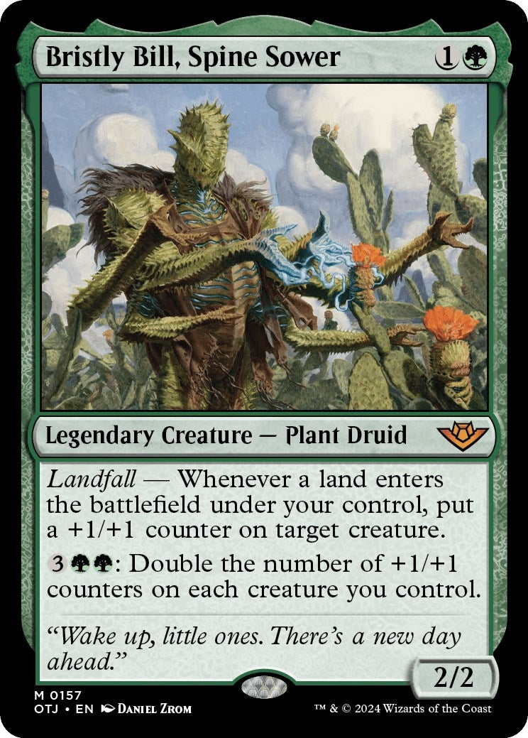 Image for Bristly Bill, Spine Sower (157) (Outlaws of Thunder Junction) - Magic: The Gathering