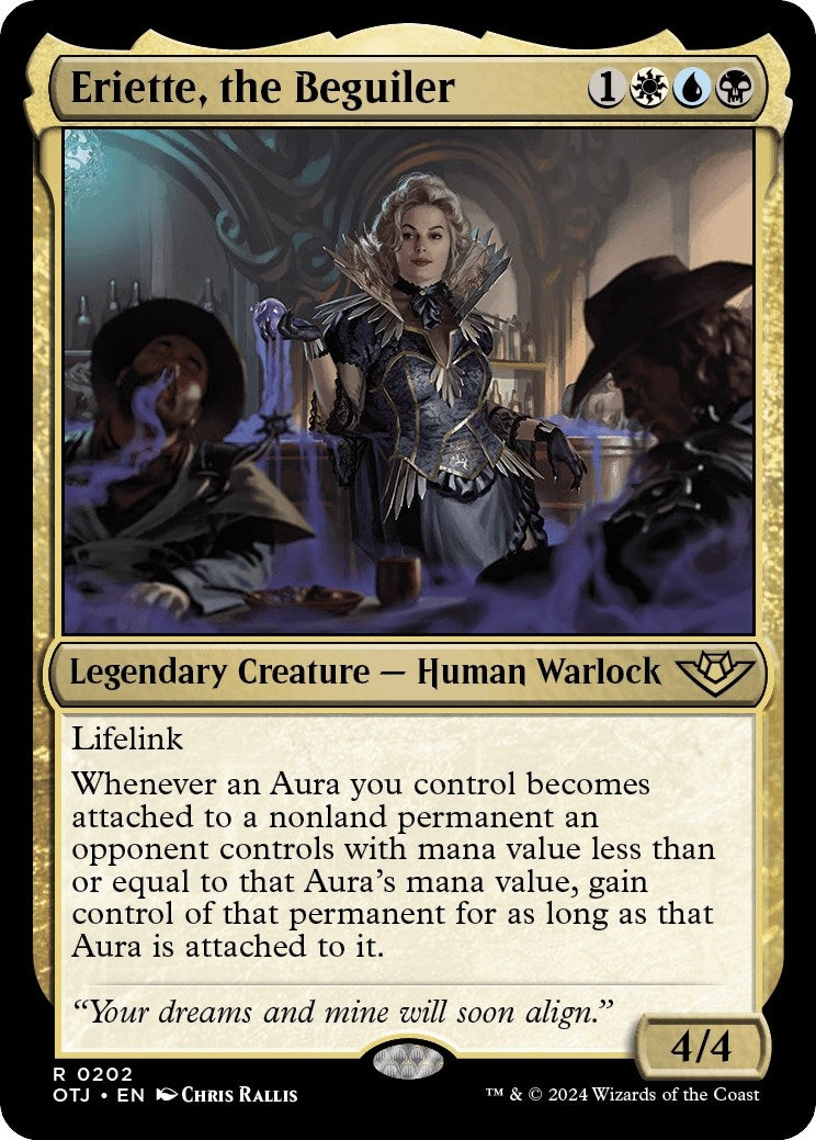 Image for Eriette, the Beguiler (202) (Outlaws of Thunder Junction) - Magic: The Gathering