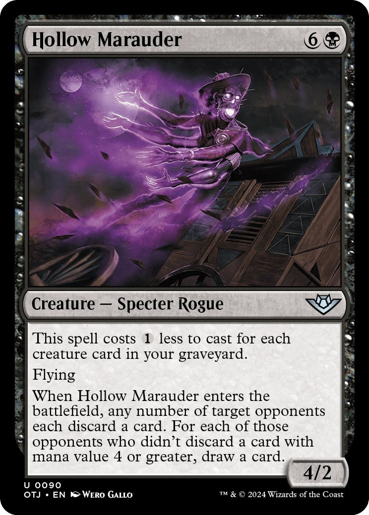 Image for Hollow Marauder (90) (Outlaws of Thunder Junction) - Magic: The Gathering