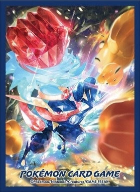 Image for Pokemon TCG: Pokemon Center Japan Exclusive Card Sleeves - Tera Fighting Greninja (64-Pack) - Card Sleeves