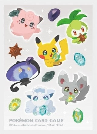 Image for Pokemon TCG: Pokemon Center Japan Exclusive Card Sleeves - Evolution Stone Cuties (64-Pack) - Card Sleeves