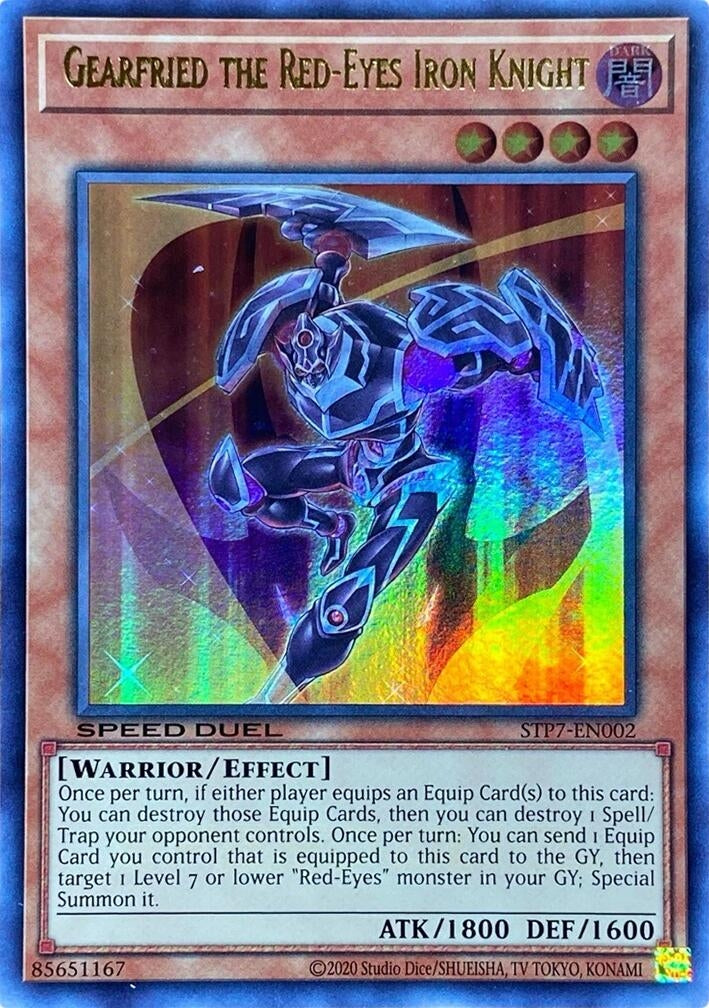 Gearfried the Red-Eyes Iron Knight (STP7-EN002) (STP7)