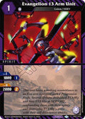 Image for Evangelion 13 Arm Unit (CB01-025) (Collaboration Booster 01: Halo of Awakening) - Battle Spirits Saga