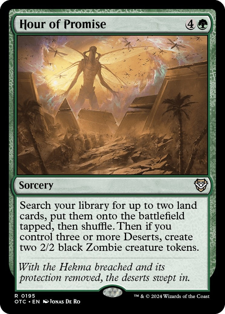 Image for Hour of Promise (195) (Outlaws of Thunder Junction) - Magic: The Gathering