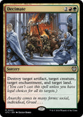 Image for Decimate (220) (Outlaws of Thunder Junction) - Magic: The Gathering