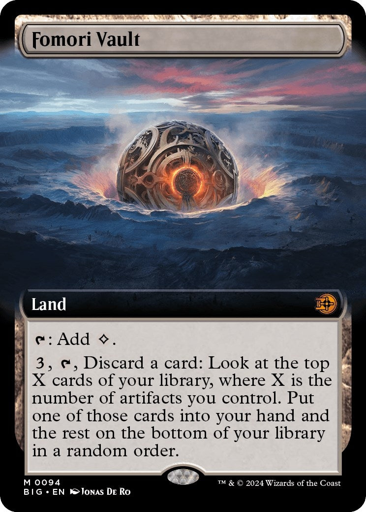 Image for Fomori Vault (Extended Art) (94) (Outlaws of Thunder Junction: The Big Score) - Magic: The Gathering