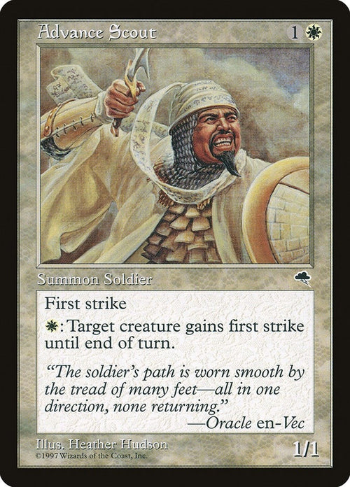 Image for Advance Scout (1) (Tempest) - Magic: The Gathering
