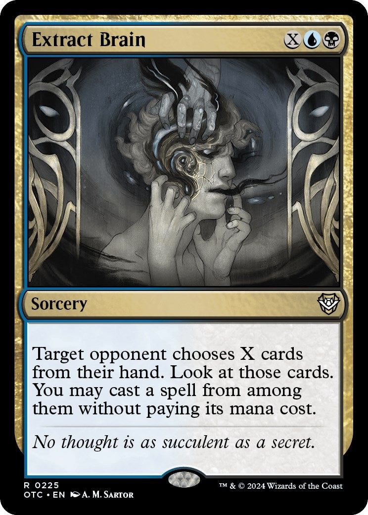 Image for Extract Brain (225) (Outlaws of Thunder Junction) - Magic: The Gathering