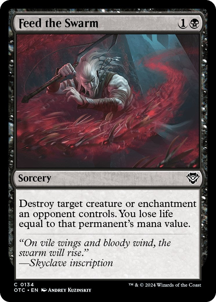 Image for Feed the Swarm (134) (Outlaws of Thunder Junction) - Magic: The Gathering