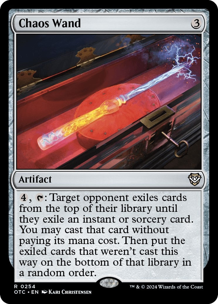 Image for Chaos Wand (254) (Outlaws of Thunder Junction) - Magic: The Gathering