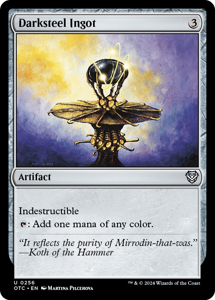 Image for Darksteel Ingot (256) (Outlaws of Thunder Junction) - Magic: The Gathering