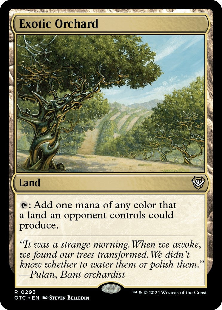Image for Exotic Orchard (293) (Outlaws of Thunder Junction) - Magic: The Gathering
