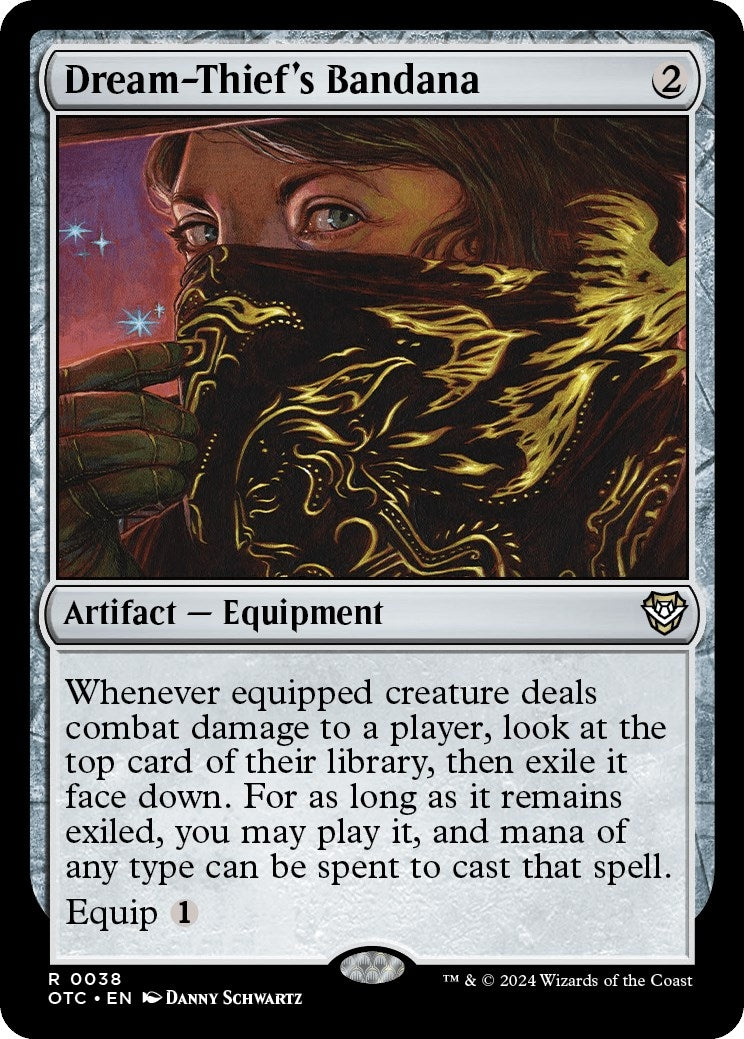 Image for Dream-Thief's Bandana (38) (Outlaws of Thunder Junction) - Magic: The Gathering