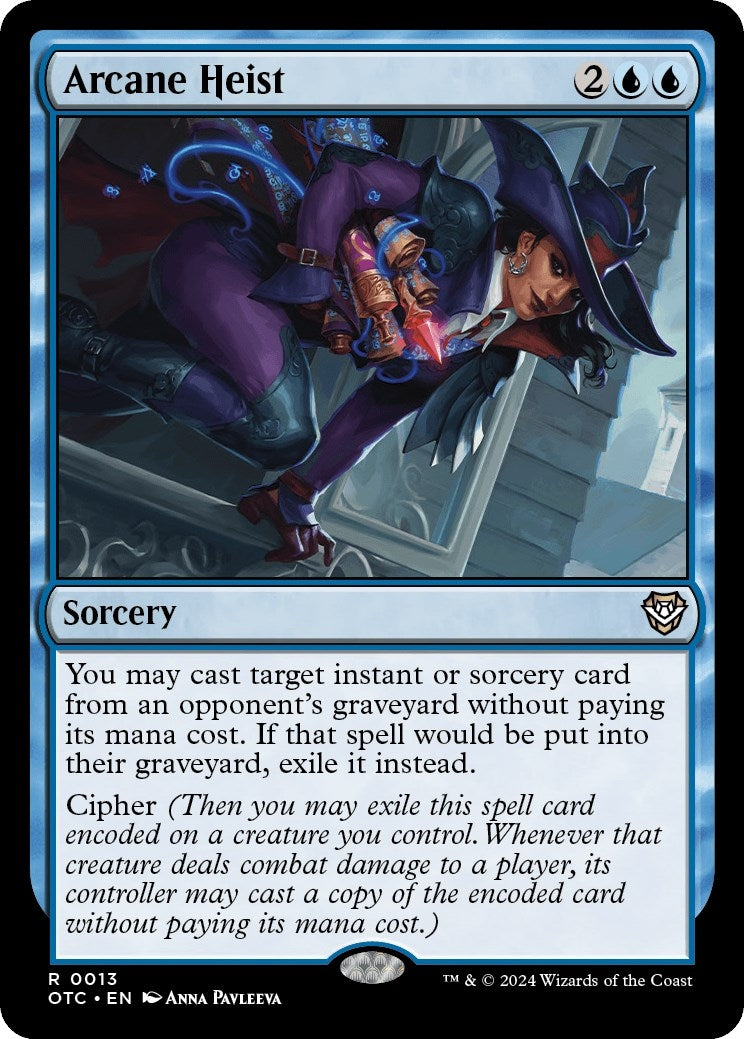 Image for Arcane Heist (13) (Outlaws of Thunder Junction) - Magic: The Gathering