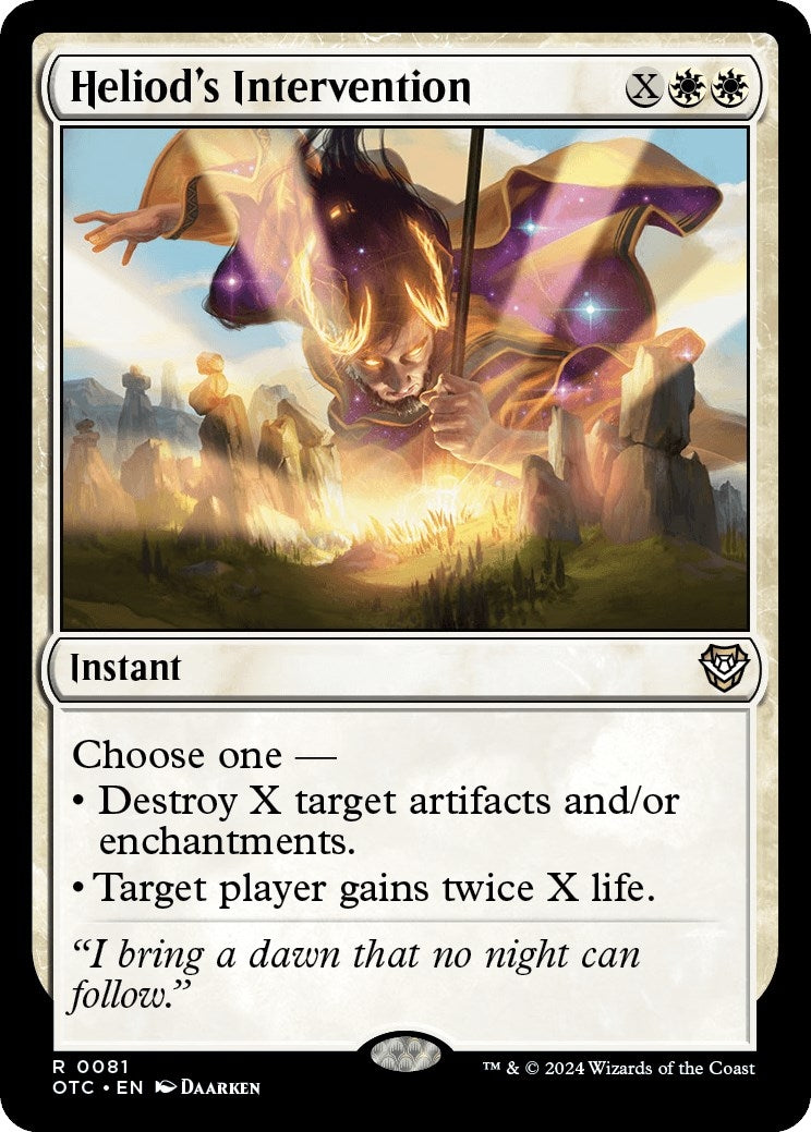 Image for Heliod's Intervention (81) (Outlaws of Thunder Junction) - Magic: The Gathering