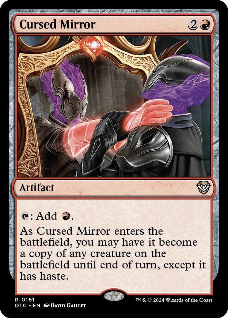 Image for Cursed Mirror (161) (Outlaws of Thunder Junction) - Magic: The Gathering
