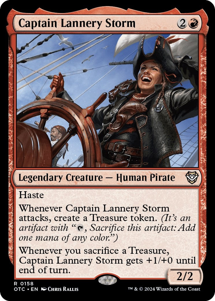 Image for Captain Lannery Storm (158) (Outlaws of Thunder Junction) - Magic: The Gathering