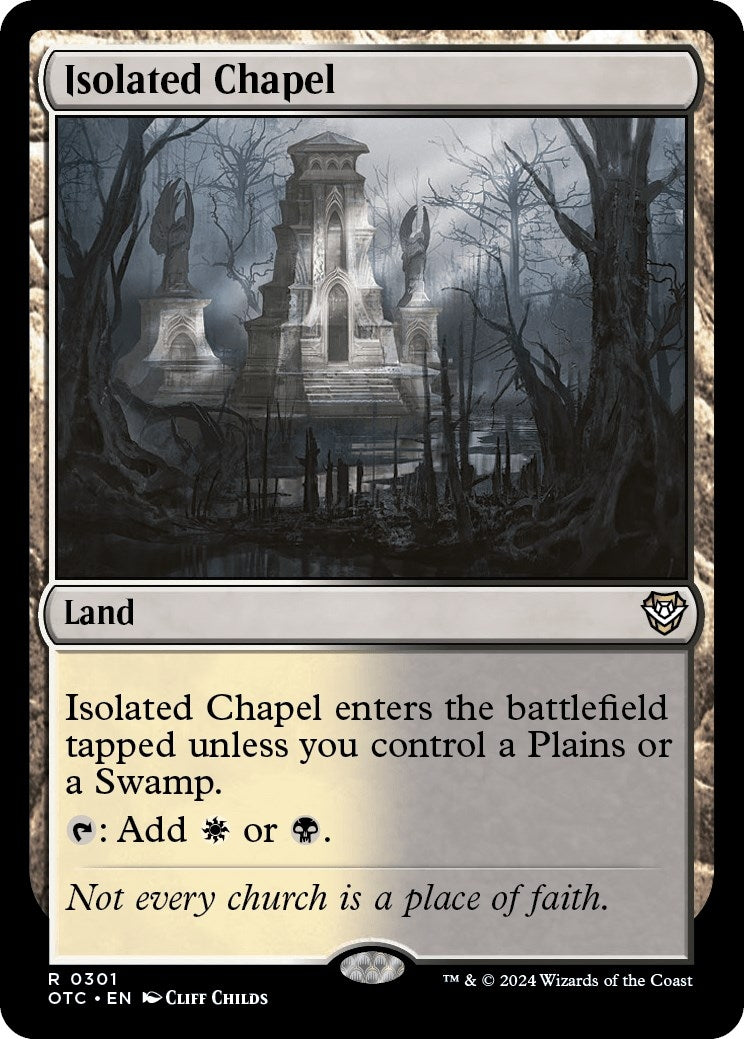 Image for Isolated Chapel (301) (Outlaws of Thunder Junction) - Magic: The Gathering