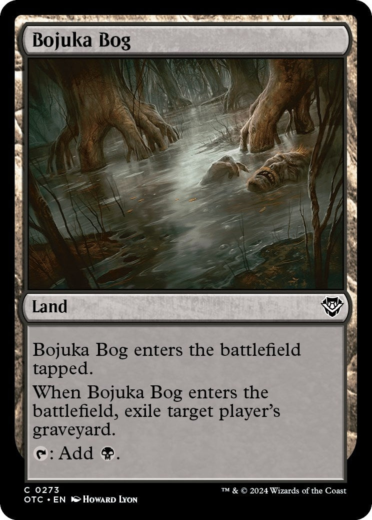 Image for Bojuka Bog (273) (Outlaws of Thunder Junction) - Magic: The Gathering