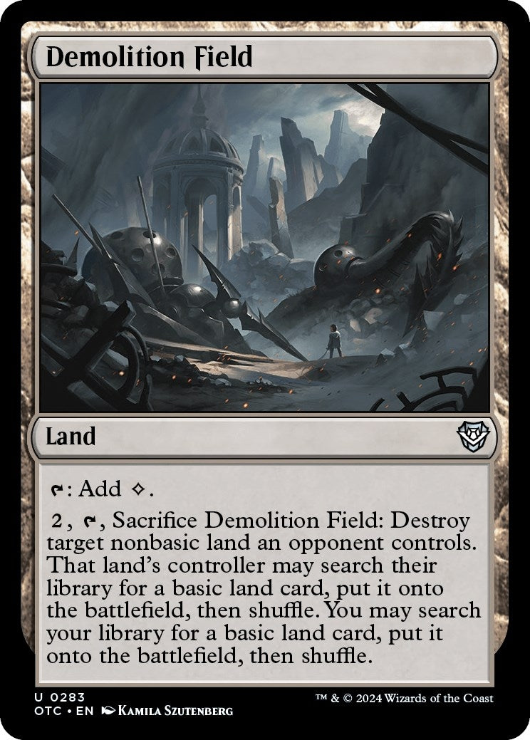 Image for Demolition Field (283) (Outlaws of Thunder Junction) - Magic: The Gathering