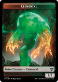Image for Elemental (0021) // Angel Double-Sided Token (21 // 3) (Outlaws of Thunder Junction) - Magic: The Gathering