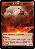 Image for Dragon Egg // Dragon Double-Sided Token (12 // 11) (Outlaws of Thunder Junction) - Magic: The Gathering