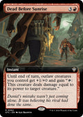 Image for Dead Before Sunrise (Extended Art) (62) (Outlaws of Thunder Junction) - Magic: The Gathering