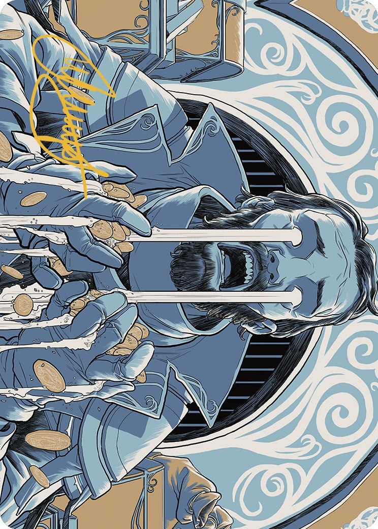 Image for Archive Trap Art Card (Gold-Stamped Signature) (38) (Outlaws of Thunder Junction) - Magic: The Gathering