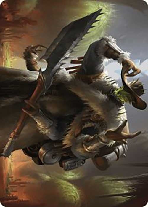 Image for Hardbristle Bandit Art Card (13) (Outlaws of Thunder Junction) - Magic: The Gathering