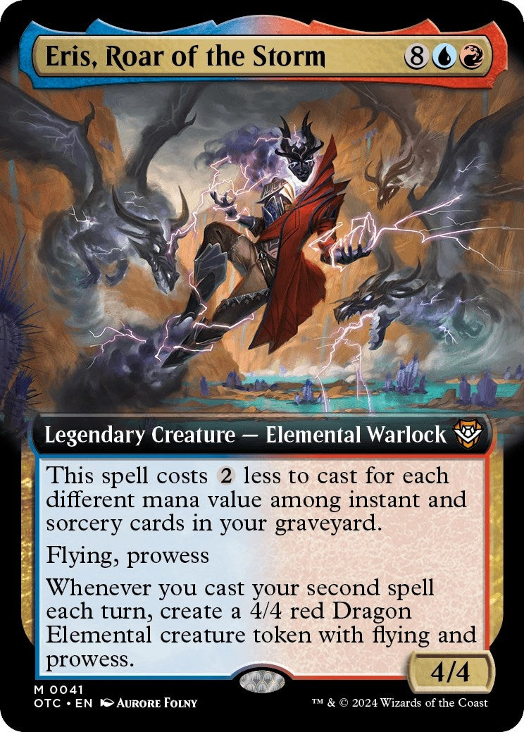 Image for Eris, Roar of the Storm (Extended Art) (41) (Outlaws of Thunder Junction) - Magic: The Gathering