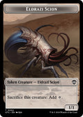 Image for Eldrazi Scion // Manifest Double-Sided Token (2 // 28) (Outlaws of Thunder Junction) - Magic: The Gathering