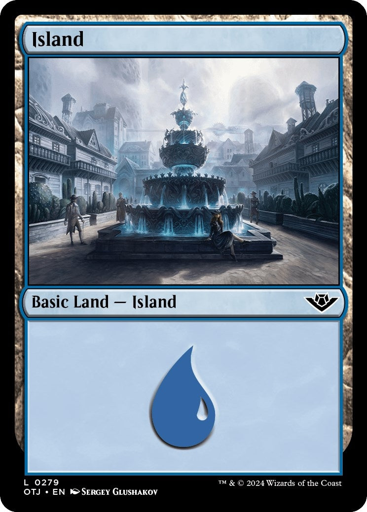 Image for Island (0279) (279) (Outlaws of Thunder Junction) - Magic: The Gathering