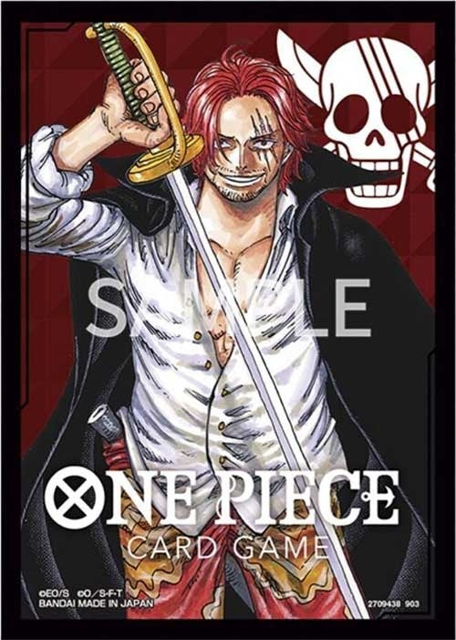 Image for One Piece Card Game Official Limited Sleeves - Shanks (10-Pack) - Card Sleeves