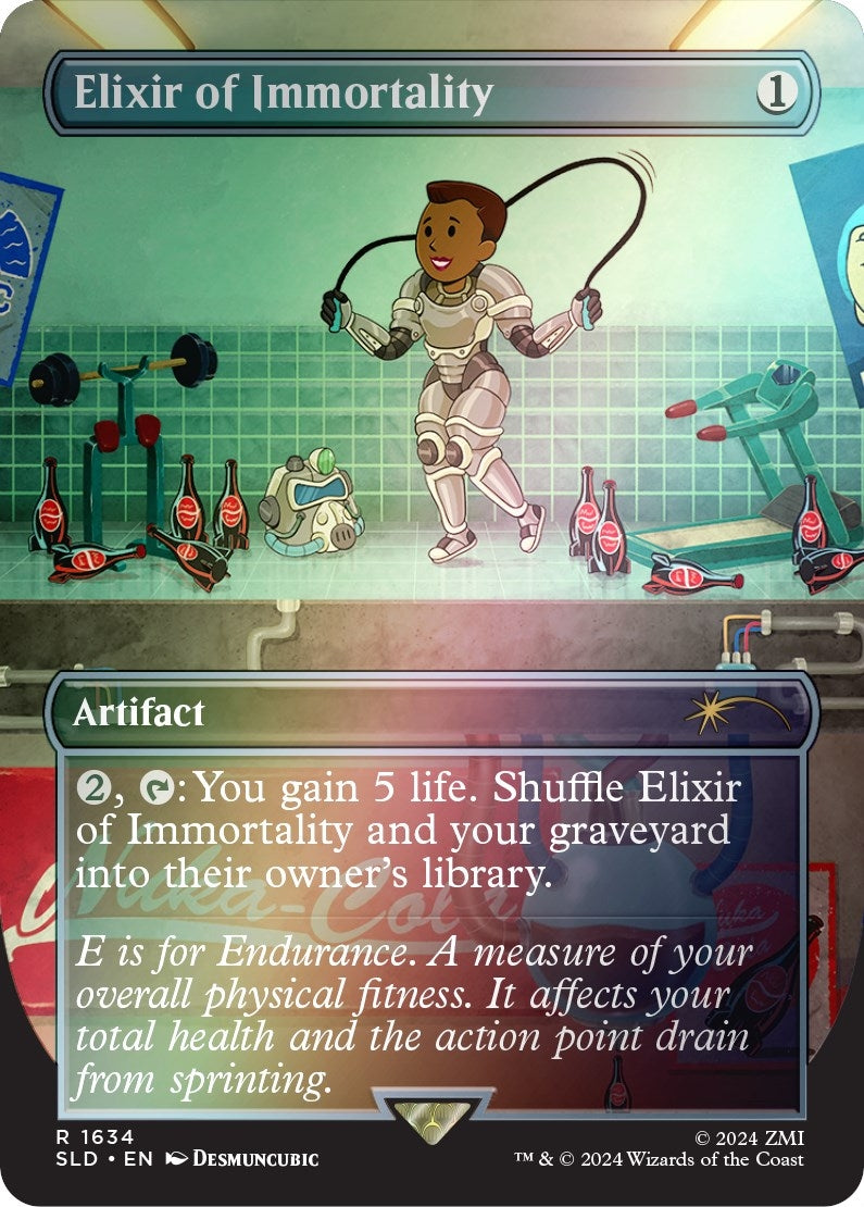 Image for Elixir of Immortality (Rainbow Foil) (1634) (Secret Lair Drop Series) - Magic: The Gathering