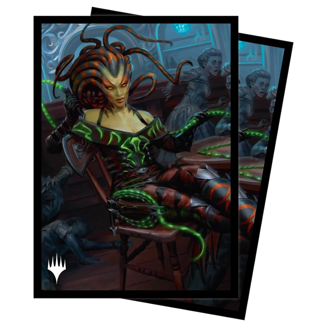 Image for Outlaws of Thunder Junction Vraska, the Silencer Standard Deck Protector Sleeves for Magic (100-pack) - Card Sleeves