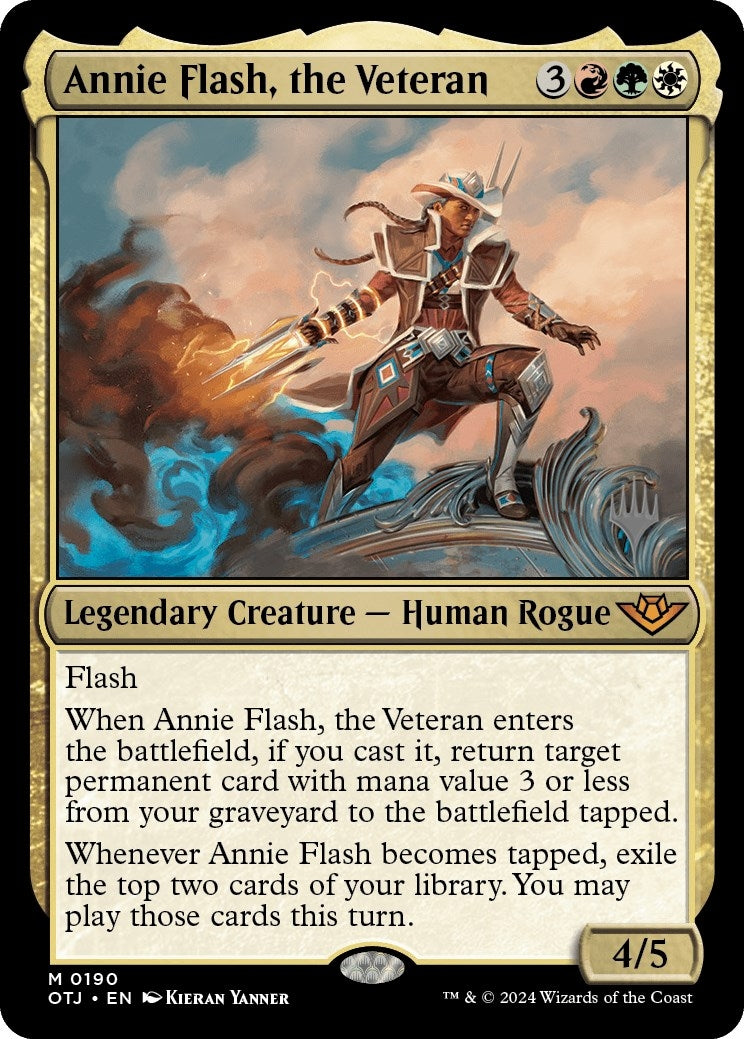 Image for Annie Flash, the Veteran (190) (Outlaws of Thunder Junction) - Magic: The Gathering