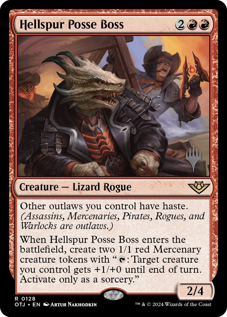 Image for Hellspur Posse Boss (128) (Outlaws of Thunder Junction) - Magic: The Gathering