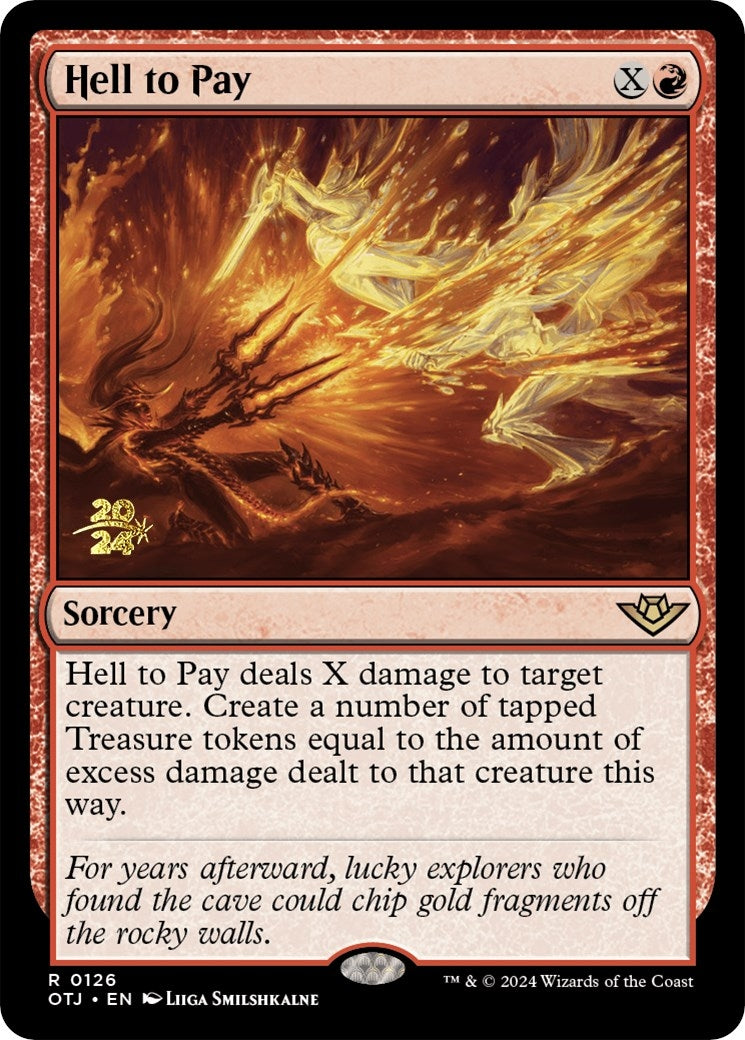 Image for Hell to Pay (126) (Prerelease Cards) - Magic: The Gathering