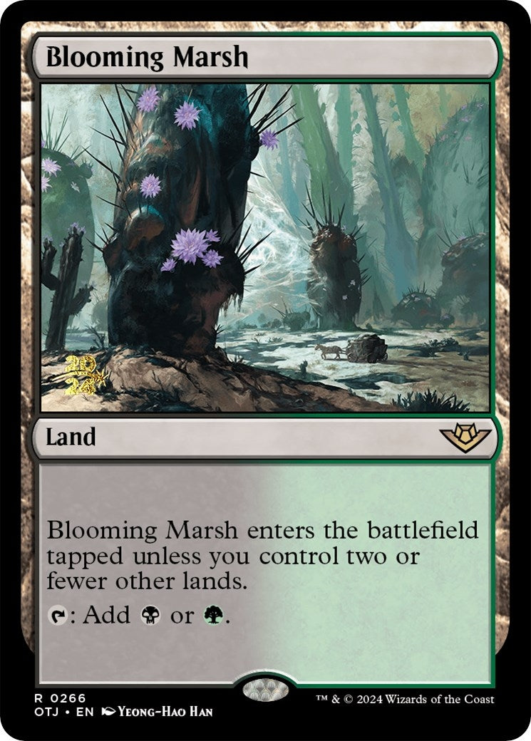 Image for Blooming Marsh (OTJ) (266) (Prerelease Cards) - Magic: The Gathering