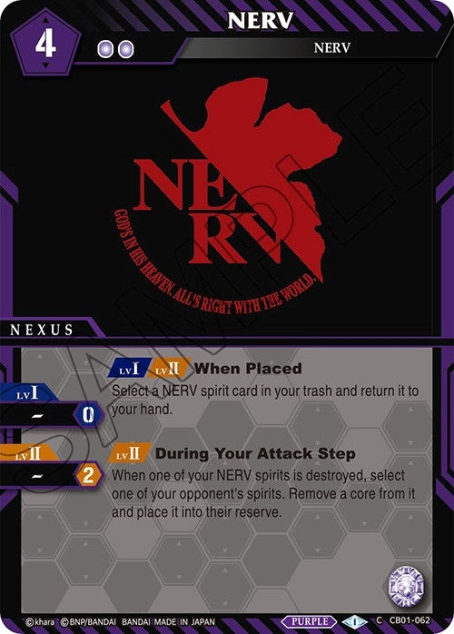 NERV (CB01-062) (Collaboration Booster 01: Halo of Awakening)