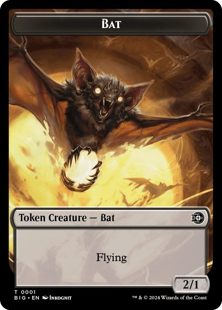 Image for Bat Token (1) (Outlaws of Thunder Junction: The Big Score) - Magic: The Gathering