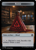 Image for Blood // Plot Double-Sided Token (2 // 20) (Outlaws of Thunder Junction: The Big Score) - Magic: The Gathering