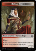 Image for Human Rogue Token (2) (Outlaws of Thunder Junction: Breaking News) - Magic: The Gathering