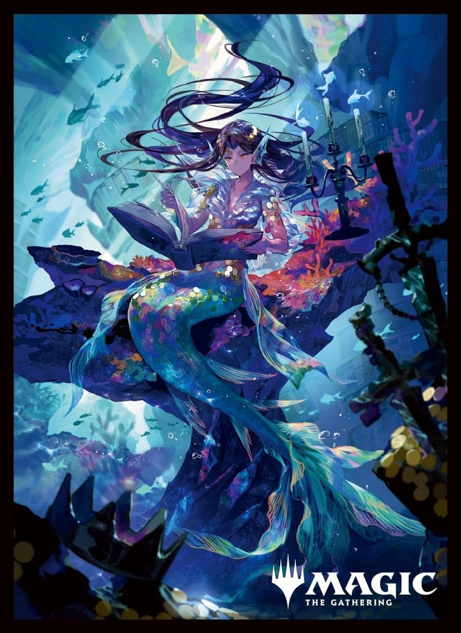 Image for Rhystic Study (Anime Borderless) Limited Card Sleeves for Magic (80-Pack) - Card Sleeves