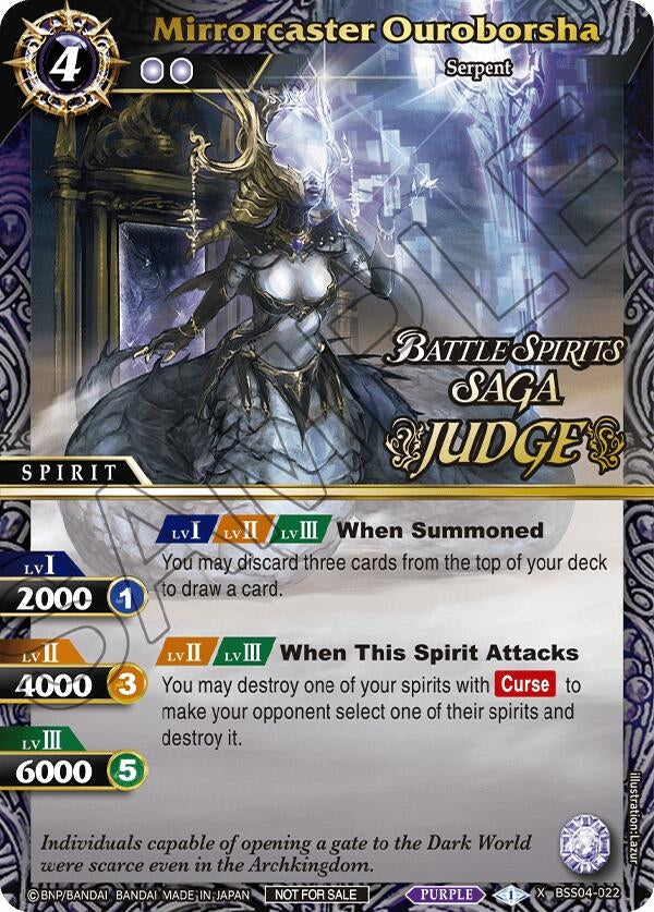 Image for Mirrorcaster Ouroborsha (Judge Pack 2024 Vol. 1) (BSS04-022) (Launch & Event Promos) - Battle Spirits Saga