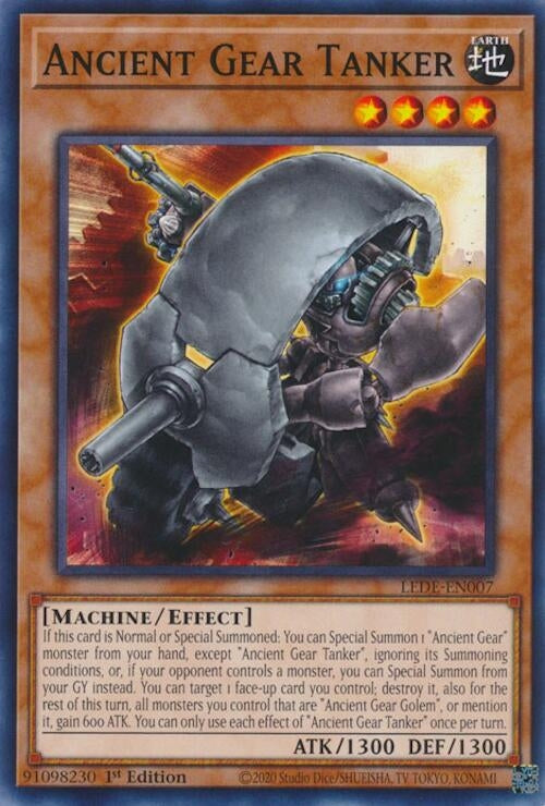 Image for Ancient Gear Tanker (LEDE-EN007) (LEDE) - YuGiOh