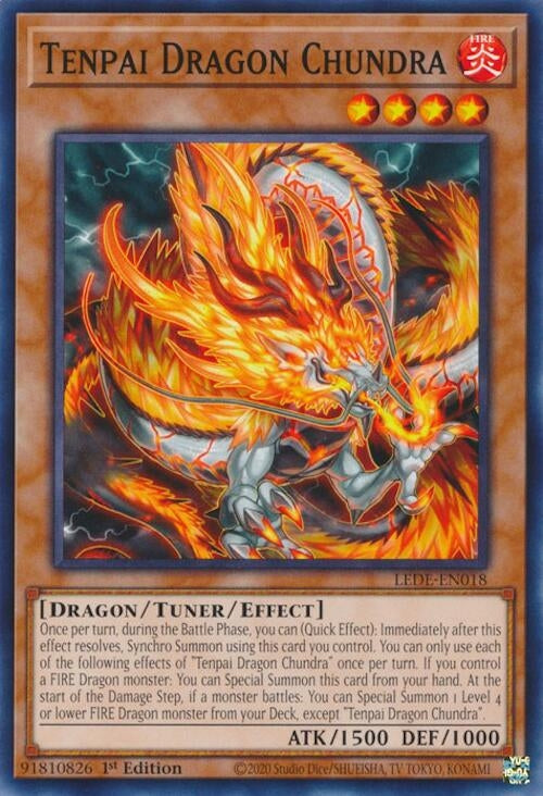 Image for Tenpai Dragon Chundra (LEDE-EN018) (LEDE) - YuGiOh